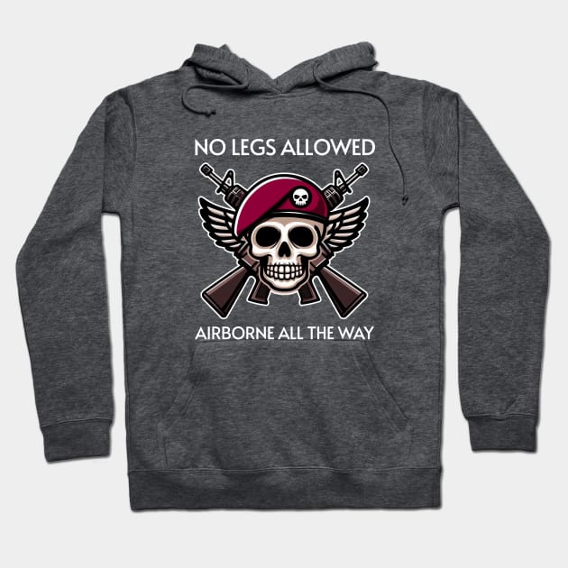 No Legs Allowed Vol. ll Hoodie by FlySquareWare